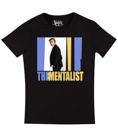 Прикольные футболки: Менталист на черной